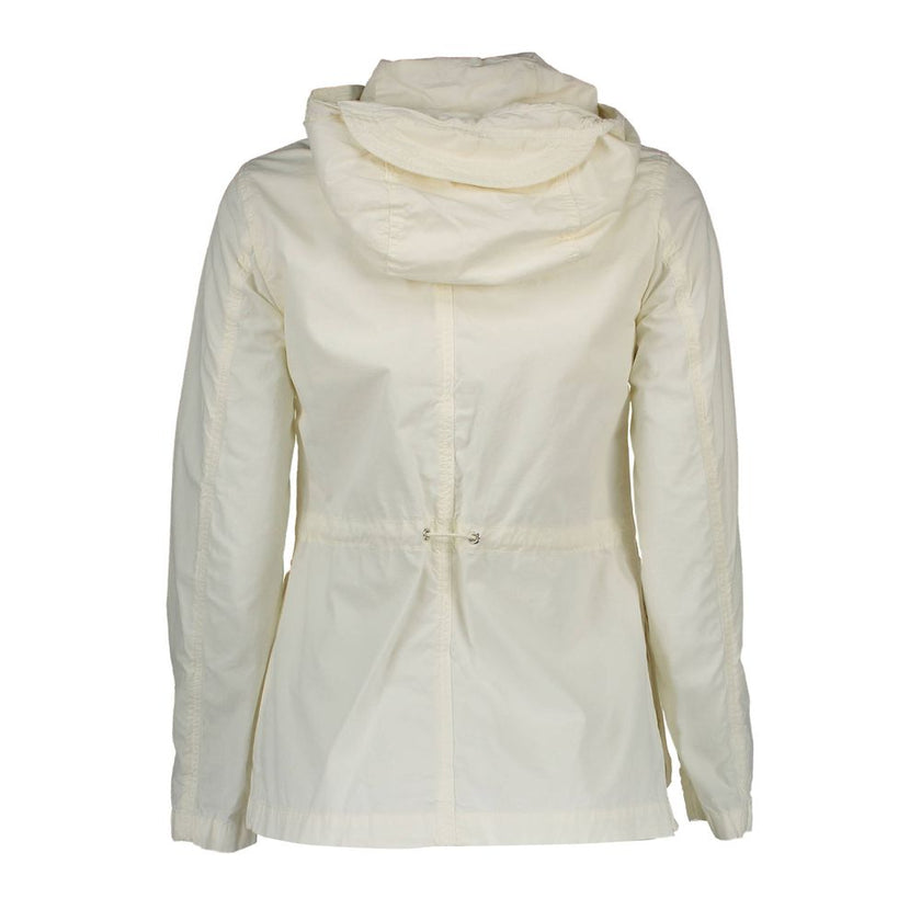 Gant White Cotton Women Jacket