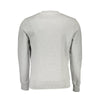 North Sails Gray Cotton Men Sweater