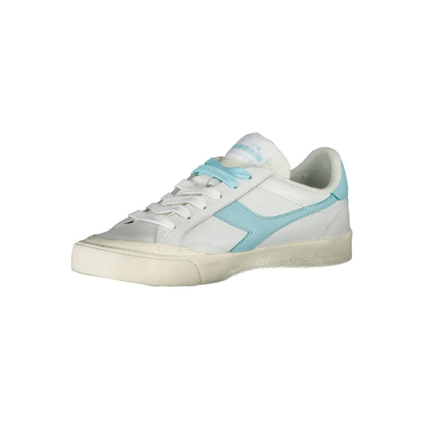 Diadora White Leather Women Sneaker