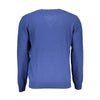 Harmont & Blaine Blue Wool Men Sweater