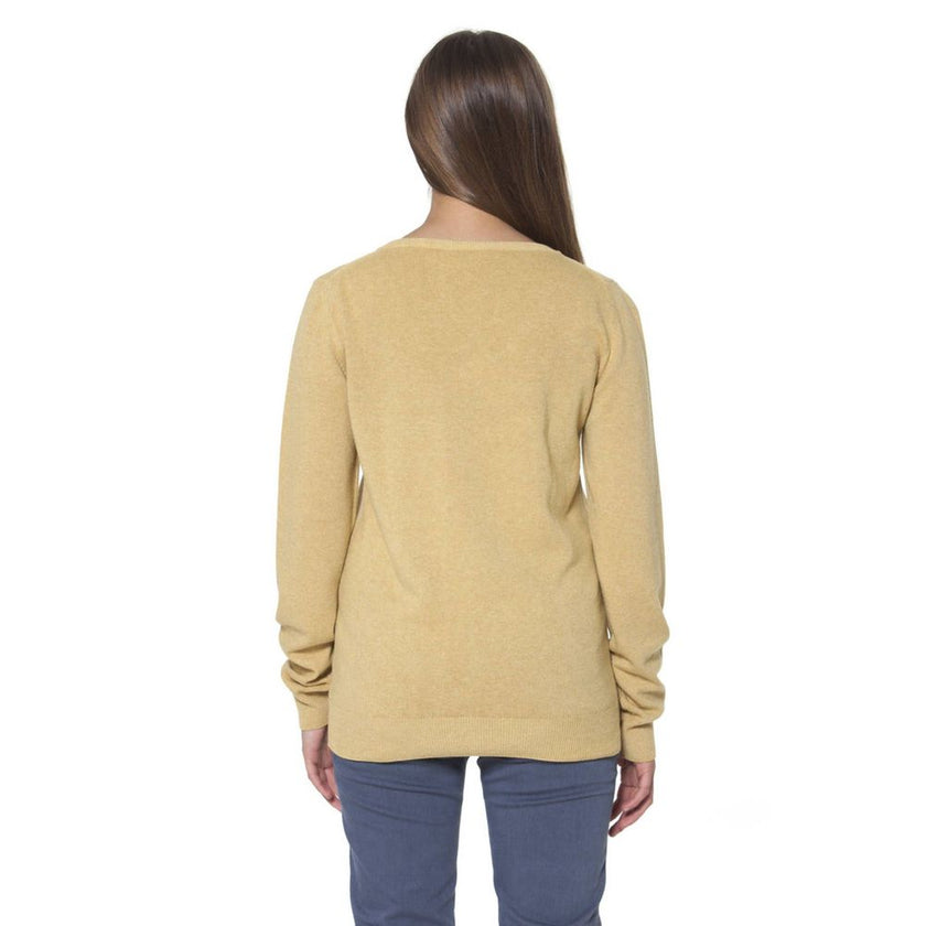 Fred Perry Yellow Nylon Sweater
