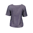 Gant Blue Cotton Tops & T-Shirt