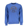 North Sails Blue Cotton Men Sweater