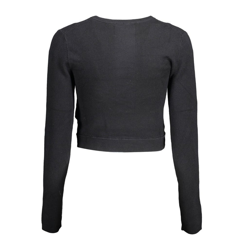 Calvin Klein Black Lyocell Women Sweater