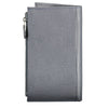 Sergio Tacchini Blue Leather Men Wallet