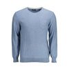 Gant Light Blue Cotton Men Sweater