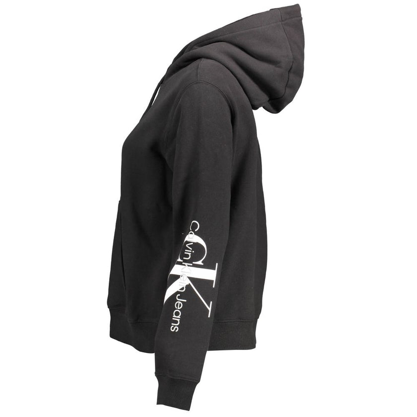 Calvin Klein Black Cotton Women Sweater