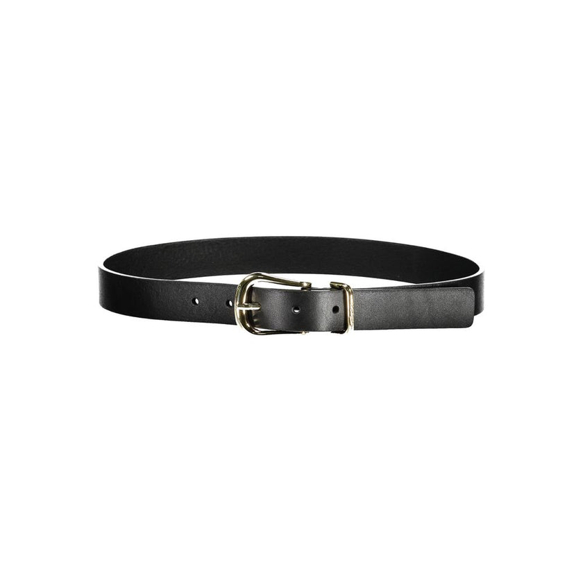 Tommy Hilfiger Black Leather Women Belt