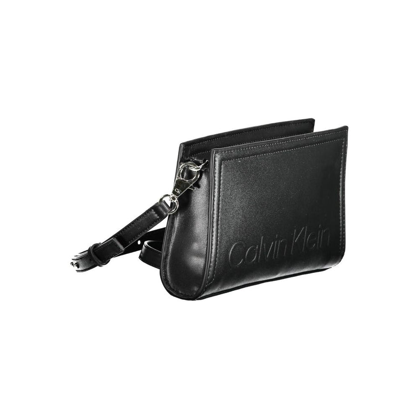 Calvin Klein Black Polyester Women Handbag