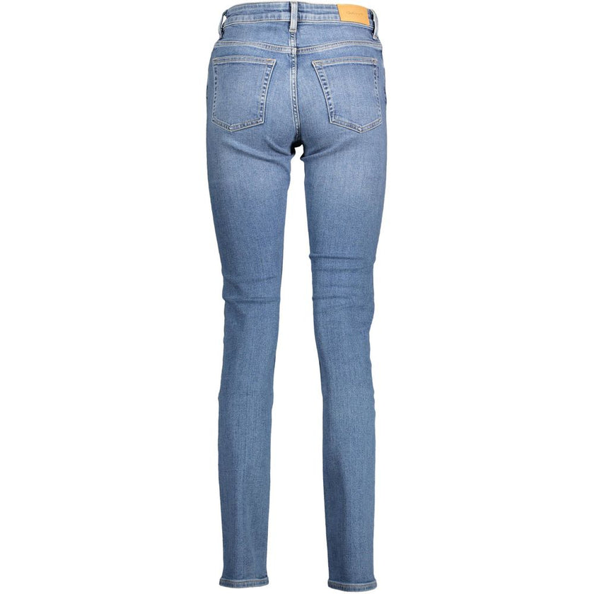 Gant Blue Cotton Jeans & Pant