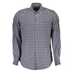 Harmont & Blaine Blue Cotton Men Shirt