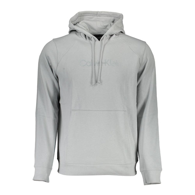 Calvin Klein Gray Polyester Men Sweater