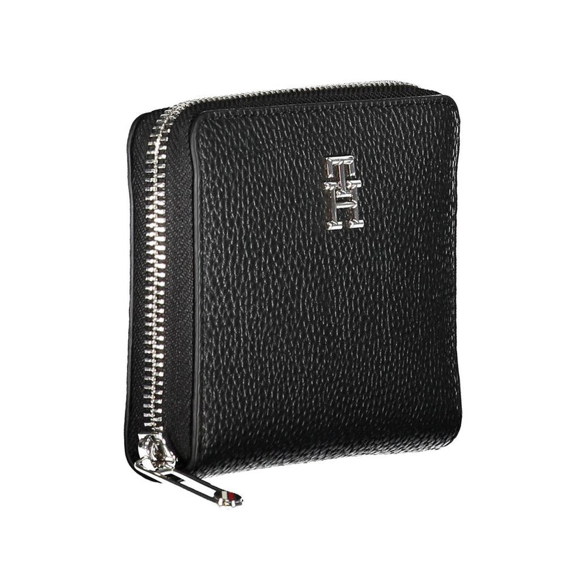 Tommy Hilfiger Black Polyethylene Women Wallet