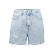 Tommy Hilfiger Light Blue Cotton Women Denim Short