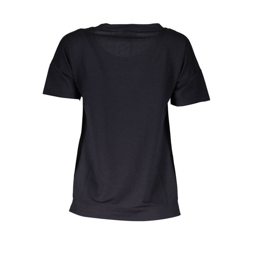 Just Cavalli Black Polyester Tops & T-Shirt