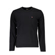 Napapijri Black Cotton T-Shirt