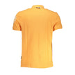 Napapijri Sleek Orange Polo with Contrast Details