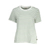 K-WAY Chic White Contrast Detail Tee