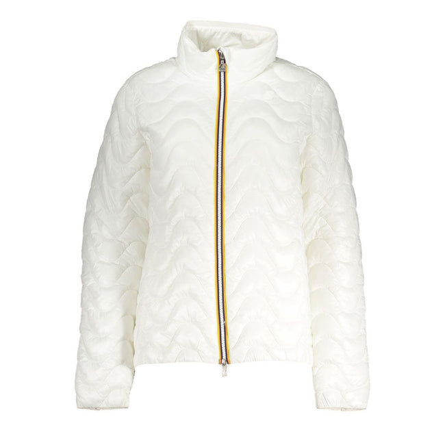 K-WAY White Polyamide Jackets & Coat