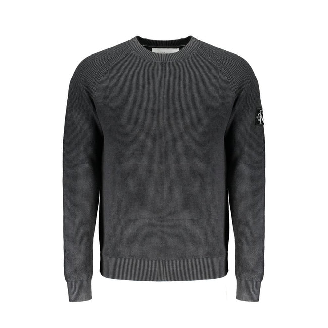 Calvin Klein Black Cotton Sweater