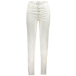 Calvin Klein White Cotton Jeans & Pant