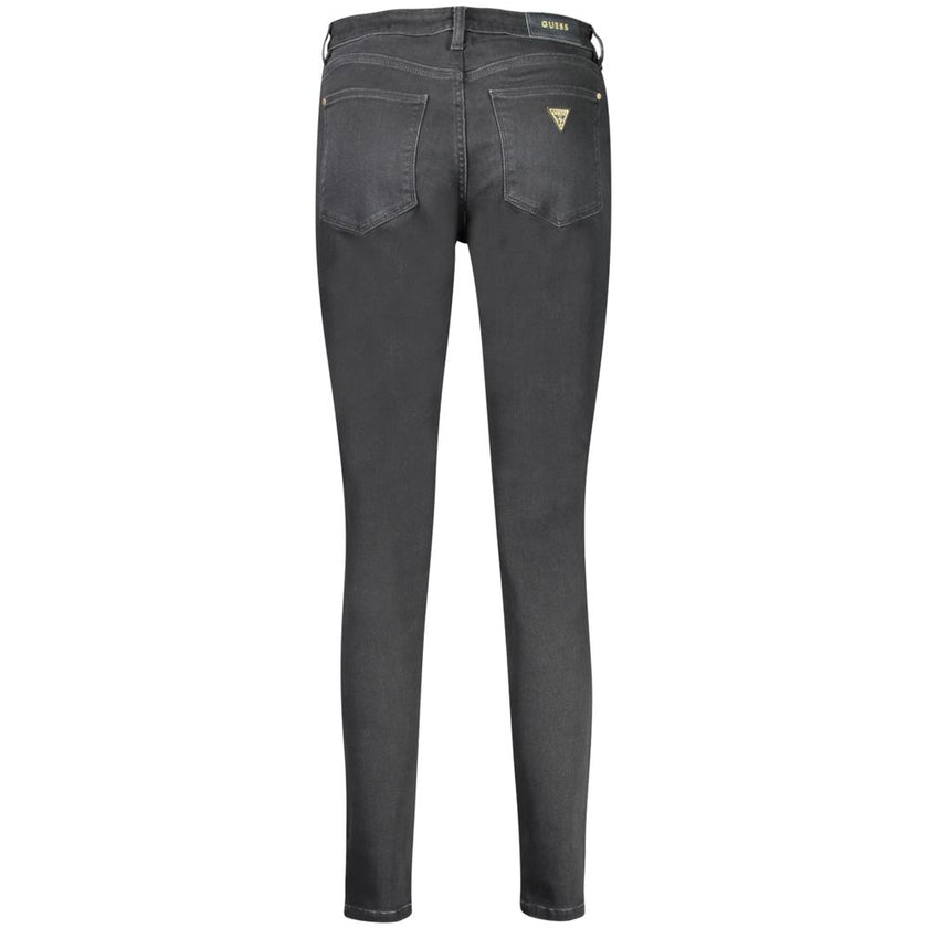 Guess Jeans Black Cotton Jeans & Pant