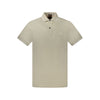 Hugo Boss Beige Cotton Men Polo Shirt