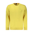 Hugo Boss Yellow Cotton Men Sweater