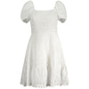 Guess Jeans White Cotton Women Dress