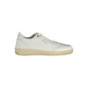 Blauer White Leather Men Sneaker