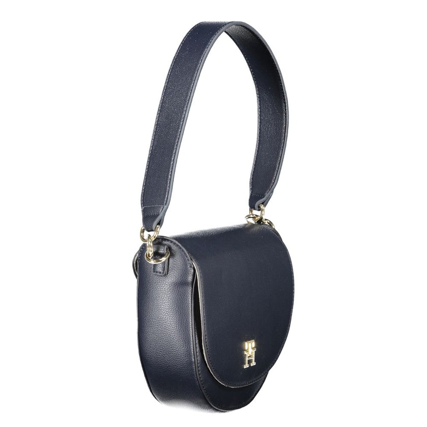 Tommy Hilfiger Blue Polyester Handbag
