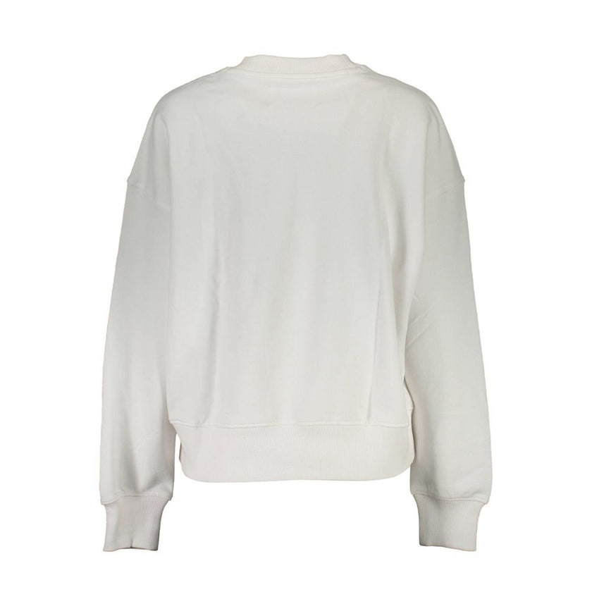 Calvin Klein White Cotton Sweater