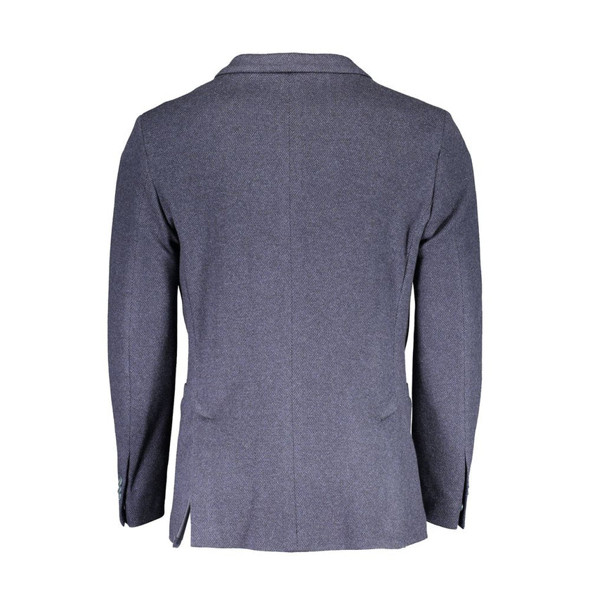Gant Blue Cotton Jacket