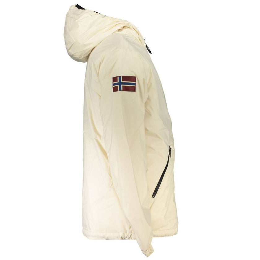 Napapijri White Polyamide Jacket