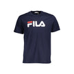 Fila Blue Cotton Unisex T-Shirt