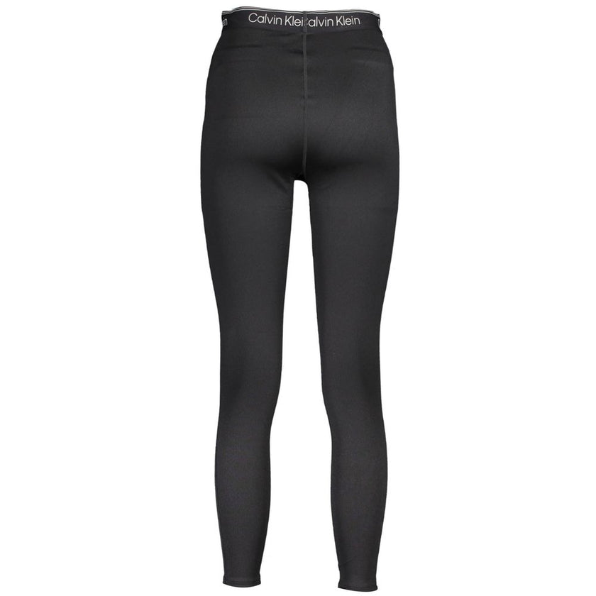 Calvin Klein Black Polyester Women Legging