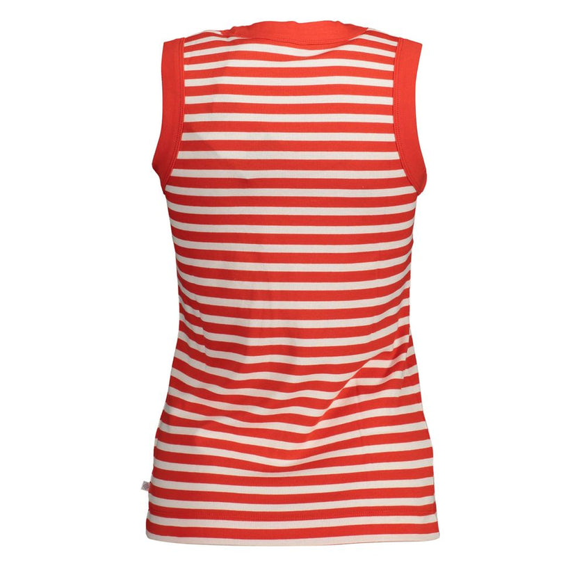 Gant Red Cotton Women Top