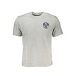 North Sails Brown Cotton Men T-Shirt