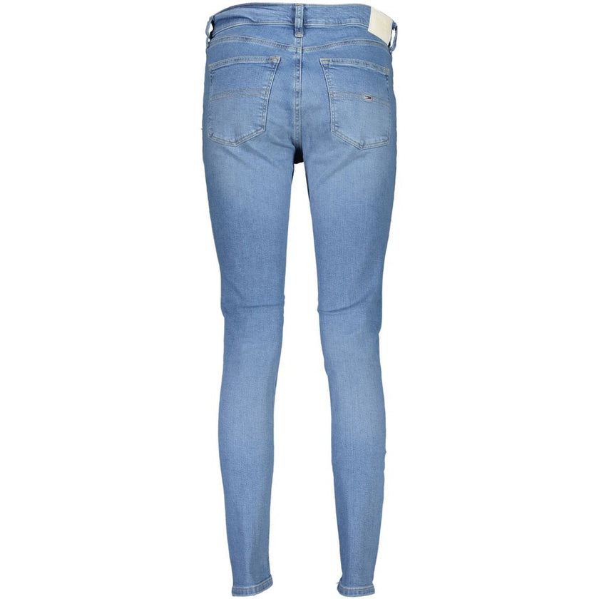 Tommy Hilfiger Light Blue Cotton Women Skinny Jean