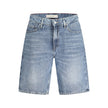Guess Jeans Blue Cotton Men Bermuda