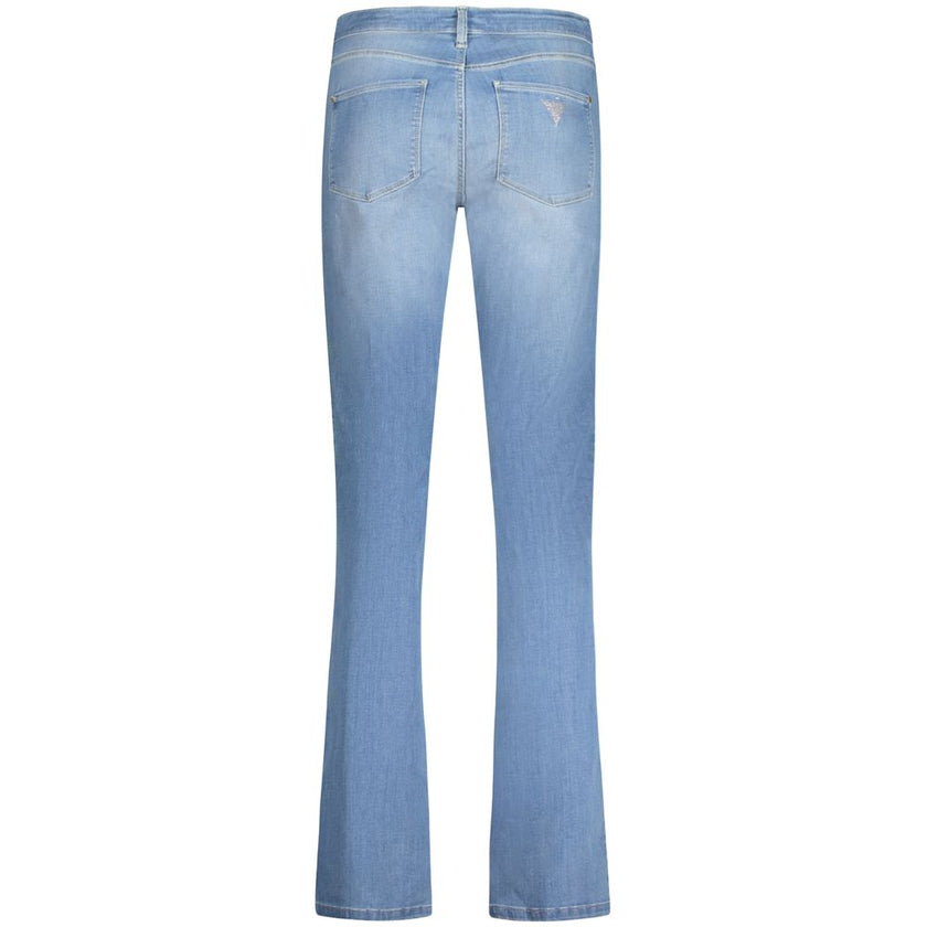 Guess Jeans Light Blue Cotton Women Jeans