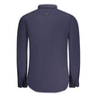 Calvin Klein Blue Cotton Men Shirt