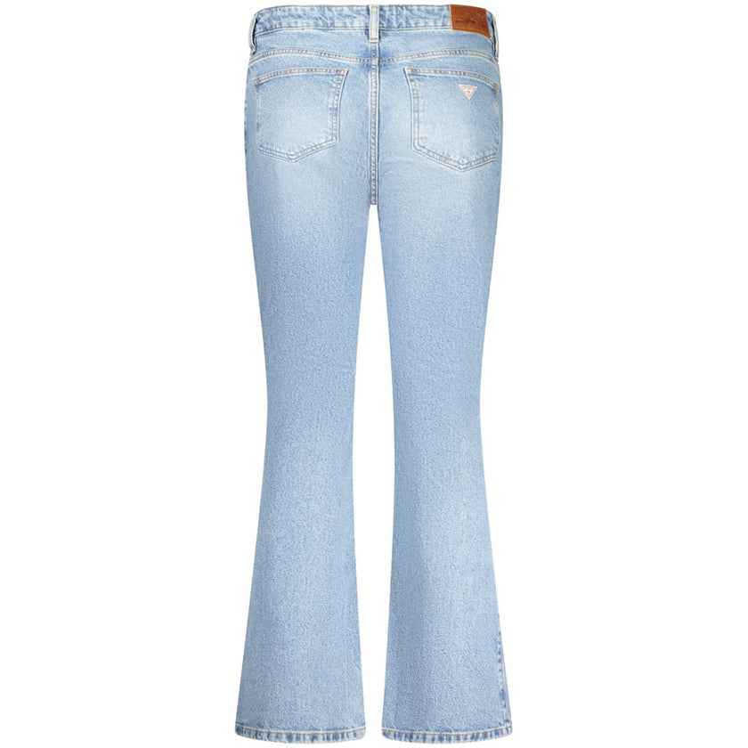 Guess Jeans Light Blue Cotton Women Jeans