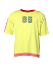 Dolce & Gabbana Green Cotton 85 Patch Crew Neck T-shirt