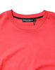 Dolce & Gabbana Red Cotton Lettering Print Crew Neck T-shirt