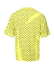 Dolce & Gabbana Yellow Cotton DG Heart Print Crew Neck T-shirt