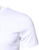 Dolce & Gabbana White Cotton Logo Patch Crew Neck T-shirt