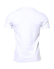 Dolce & Gabbana White Cotton Logo Patch Crew Neck T-shirt