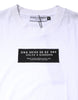 Dolce & Gabbana White Cotton Logo Patch Crew Neck T-shirt