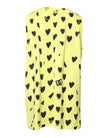 Dolce & Gabbana Yellow Cotton Sleeveless DG Heart T-shirt